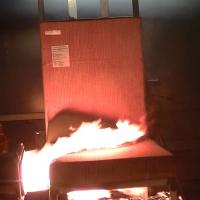 Aeronautical Fire Testing - Interior Cargo Cabins and Compartments - seat combustion
